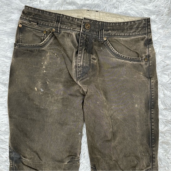 KUHL Men’s RYDR Pants / Jeans Gun Metal Brown Size 30x32 - Picture 3 of 7